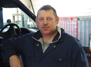 Richard Reynolds Picture of Richard Reynolds - Garage Owner